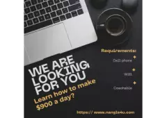 Calling all 9 to 5 grinders? Want to learn how to make $900 a day with your cell phone?