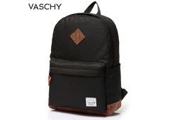 Backpack for Men and Women VASCHY Unisex Classic Water Resistant Rucksack School Backpack