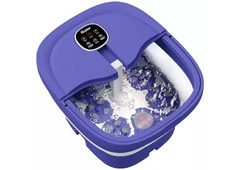 Collapsible Foot Spa Electric Rotary Massage, Foot Bath with Hea