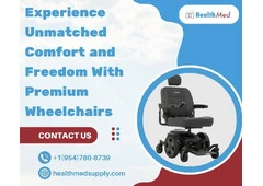 Experience Unmatched Comfort and Freedom With Premium Wheelchairs